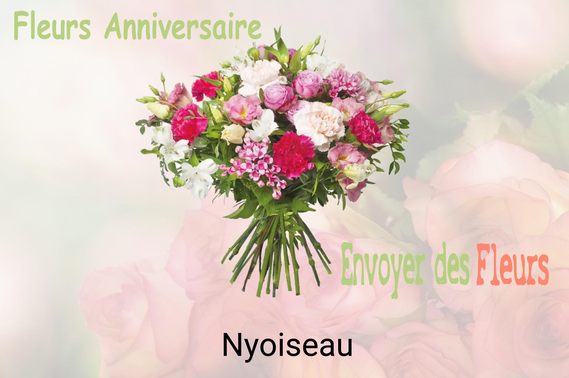 Bouquet de fleurs d’anniversaire livré à Nyoiseau